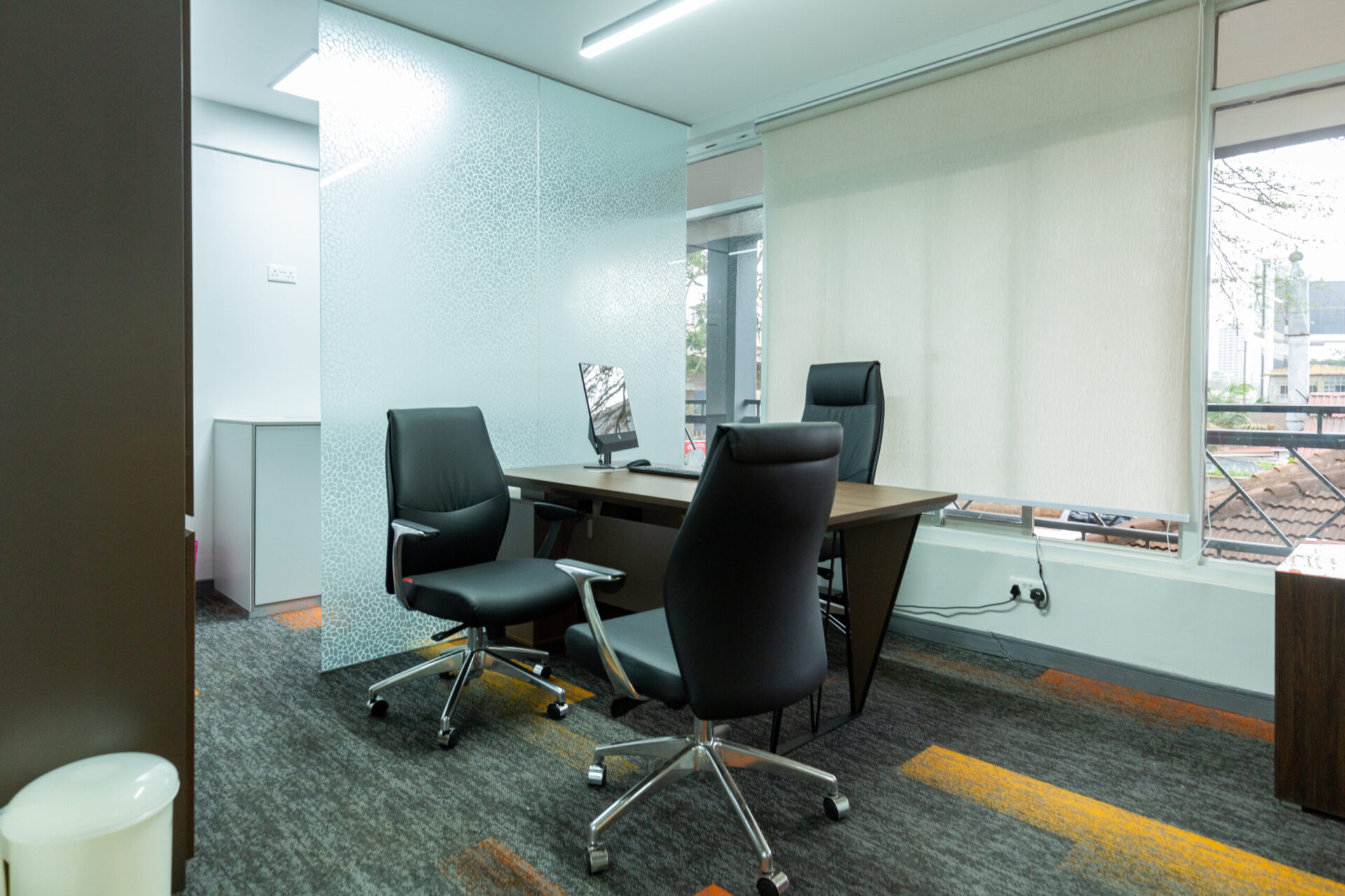 Aluminium and Glass Office Partition